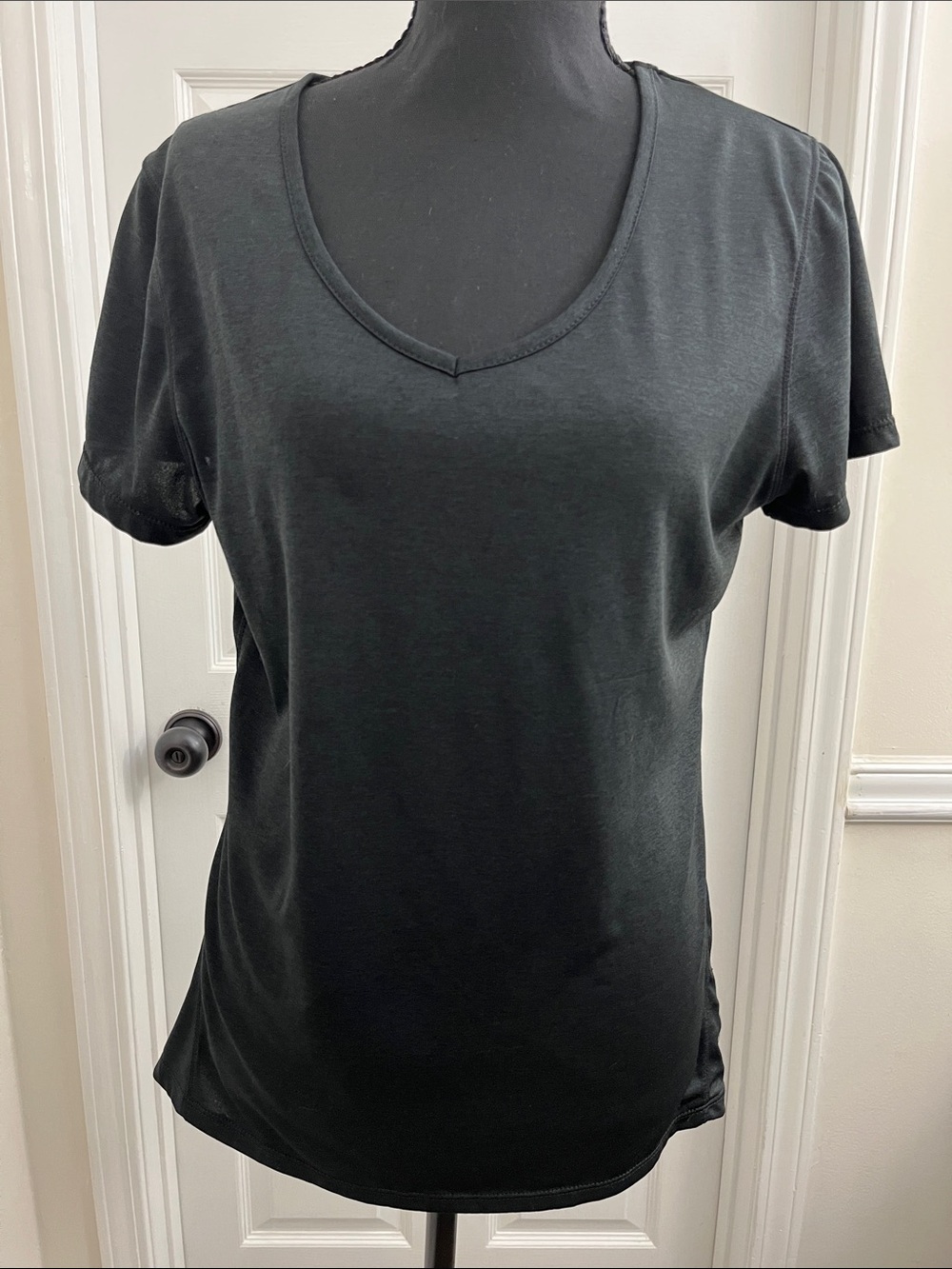 RBX Black V-Neck Short Sleeve Tee